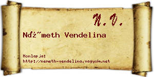 Németh Vendelina névjegykártya